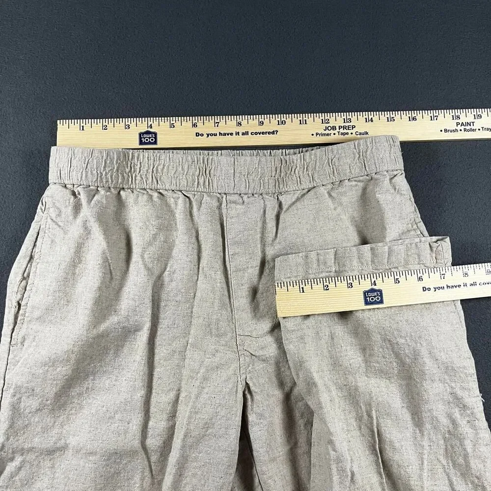 Goodfellow-co Men's Tan and Cream Trousers